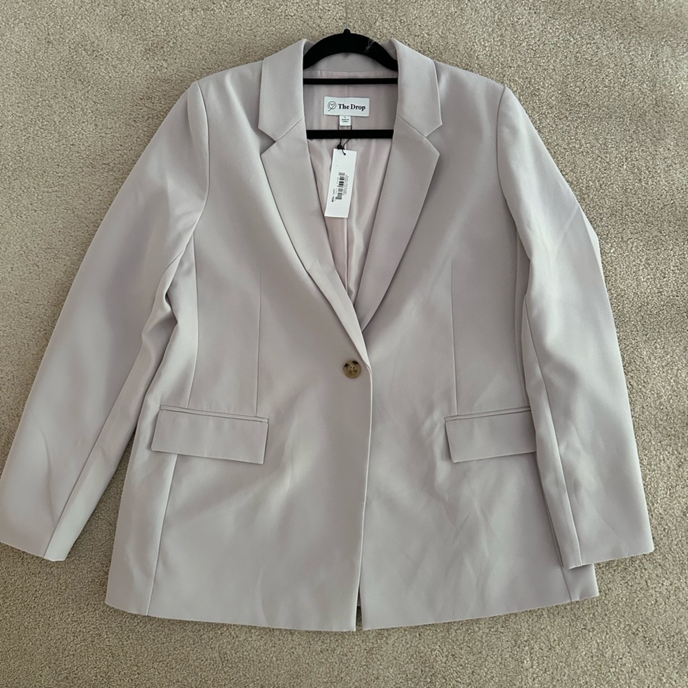 The Drop Lavender Blazer NWT - Picture 2 of 4